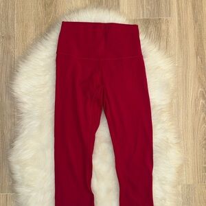 hot pink lulu lemon leggings